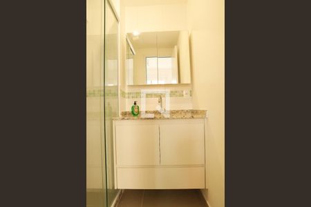 Banheiro de kitnet/studio à venda com 1 quarto, 26m² em Bela Vista, São Paulo