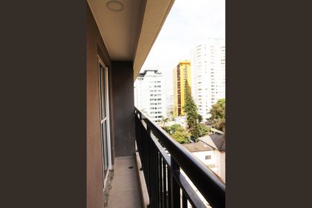 Varanda Sala de kitnet/studio à venda com 1 quarto, 26m² em Bela Vista, São Paulo
