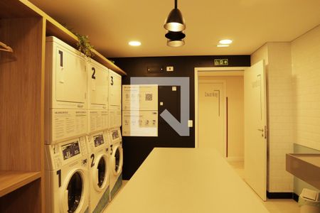 Studio para alugar com 26m², 1 quarto e sem vaga Studio para alugar com 26m², 1 quarto e sem vagaLavanderia