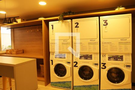 Studio para alugar com 26m², 1 quarto e sem vaga Studio para alugar com 26m², 1 quarto e sem vagaLavanderia