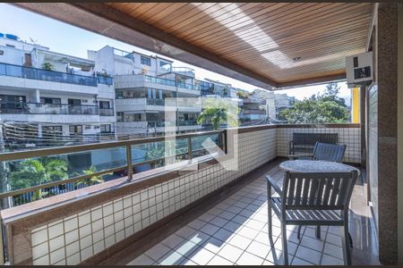 Varanda de apartamento para alugar com 3 quartos, 126m² em Recreio dos Bandeirantes, Rio de Janeiro