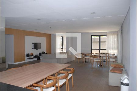 Apartamento para alugar com 58m², 2 quartos e sem vagaÁrea comum - Salão de festas