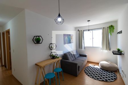 Sala de apartamento para alugar com 2 quartos, 44m² em Fundacao da Casa Popular, Campinas