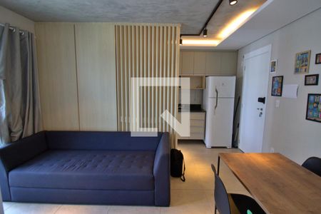 Sala  de apartamento para alugar com 1 quarto, 39m² em Vila Andrade, São Paulo