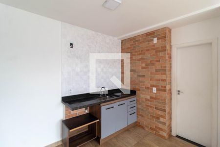 Cozinha de kitnet/studio para alugar com 1 quarto, 46m² em Vila Esperança, São Paulo