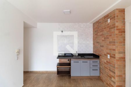 Cozinha de kitnet/studio para alugar com 1 quarto, 46m² em Vila Esperança, São Paulo