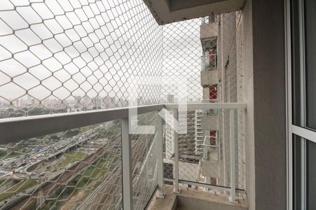 Varanda  de apartamento para alugar com 1 quarto, 38m² em Tatuapé, São Paulo