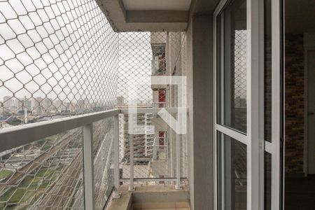 Varanda  de apartamento para alugar com 1 quarto, 38m² em Tatuapé, São Paulo