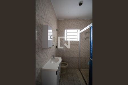 Banheiro da Suíte de casa à venda com 3 quartos, 142m² em Jardim Itapemirim, São Paulo