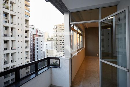Apartamento para alugar com 200m², 4 quartos e 2 vagasVaranda da Sala
