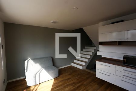 Sala /Cozinha de kitnet/studio à venda com 1 quarto, 47m² em Vila Tramontano, São Paulo