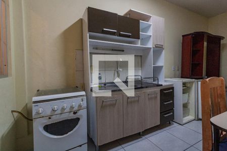 Sala/Cozinha de kitnet/studio para alugar com 1 quarto, 25m² em Bela Vista, São José