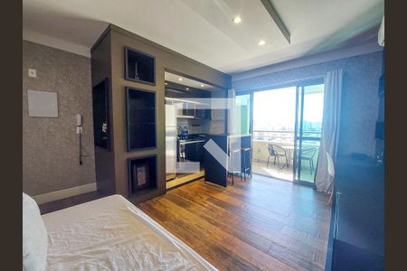 Sala de apartamento para alugar com 1 quarto, 50m² em Brooklin Paulista, São Paulo