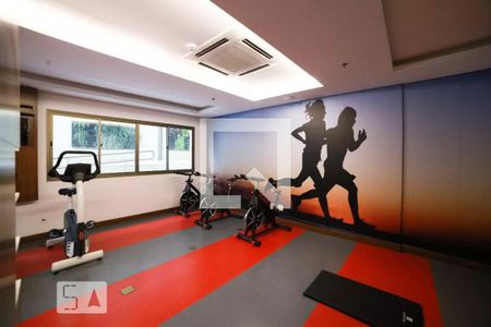 Apartamento para alugar com 50m², 1 quarto e 1 vaga Apartamento para alugar com 50m², 1 quarto e 1 vagaAcademia