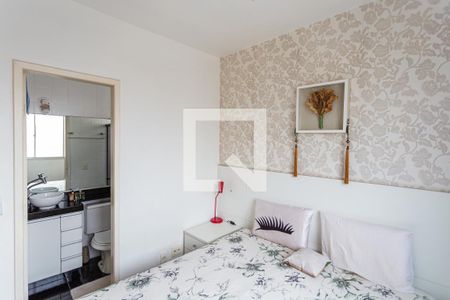 Suíte de apartamento para alugar com 3 quartos, 74m² em Sagrada Família, Belo Horizonte