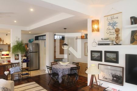 Sala de apartamento à venda com 1 quarto, 72m² em Jardim Botânico, Rio de Janeiro