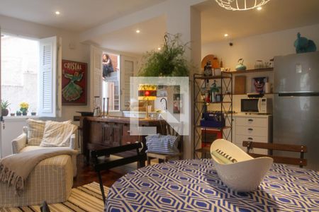 Sala de apartamento à venda com 1 quarto, 72m² em Jardim Botânico, Rio de Janeiro