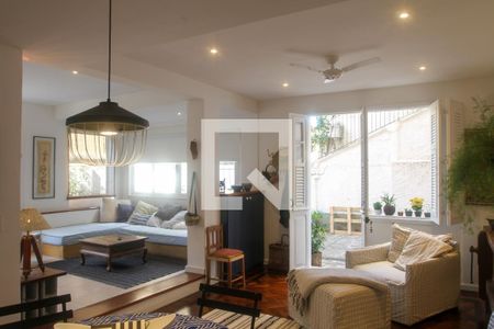 Sala de apartamento à venda com 1 quarto, 72m² em Jardim Botânico, Rio de Janeiro