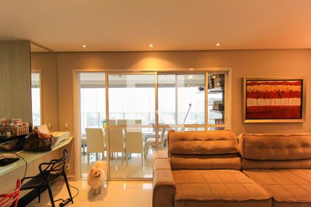 Sala de apartamento à venda com 3 quartos, 105m² em Vila Lucia Elvira, São Paulo