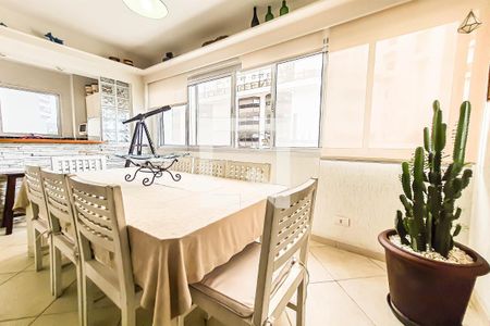 Sala de apartamento para alugar com 3 quartos, 157m² em Jardim Asturias, Guarujá
