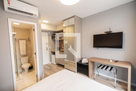 Quarto/Cozinha de kitnet/studio à venda com 1 quarto, 22m² em Centro Histórico de São Paulo, São Paulo