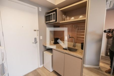 Quarto/Cozinha de kitnet/studio à venda com 1 quarto, 22m² em Centro Histórico de São Paulo, São Paulo