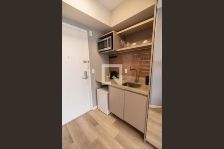 Quarto/Cozinha de kitnet/studio à venda com 1 quarto, 22m² em Centro Histórico de São Paulo, São Paulo