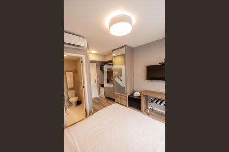 Quarto/Cozinha de kitnet/studio à venda com 1 quarto, 22m² em Centro Histórico de São Paulo, São Paulo