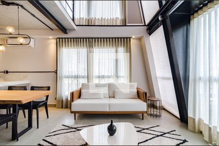 Sala de apartamento à venda com 1 quarto, 110m² em Cerqueira César, São Paulo