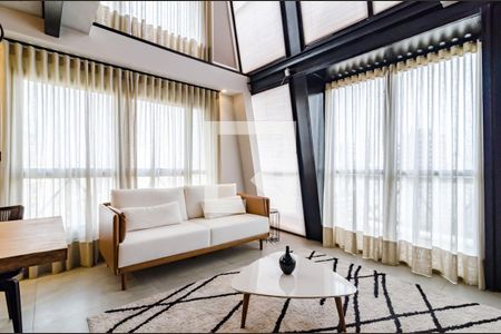 Sala de apartamento à venda com 1 quarto, 110m² em Cerqueira César, São Paulo