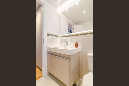 Apartamento à venda com 110m², 1 quarto e 3 vagasBanheiro da suíte