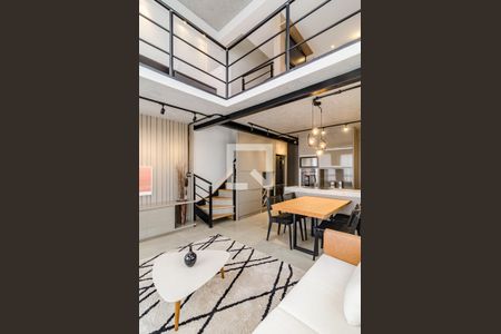 Sala de apartamento à venda com 1 quarto, 110m² em Cerqueira César, São Paulo