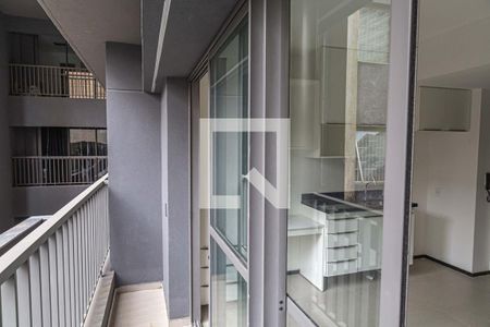 Varanda de kitnet/studio para alugar com 1 quarto, 25m² em Consolação, São Paulo