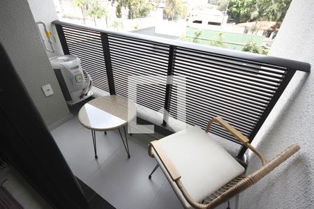 varanda de kitnet/studio para alugar com 1 quarto, 25m² em Vila Mariana, São Paulo