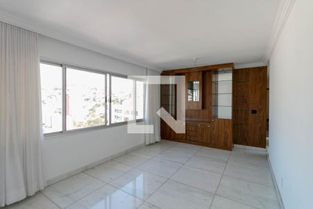 Sala de apartamento para alugar com 3 quartos, 120m² em Grajaú, Belo Horizonte