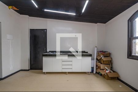 Sala - Cozinha de kitnet/studio para alugar com 1 quarto, 32m² em Caiçaras, Belo Horizonte
