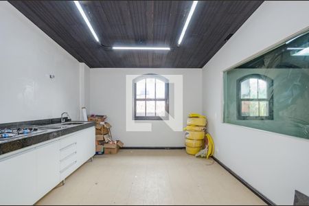 Sala - Cozinha de kitnet/studio para alugar com 1 quarto, 32m² em Caiçaras, Belo Horizonte