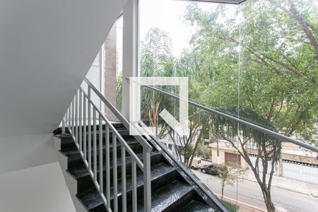 Área comum - Corredor de kitnet/studio para alugar com 1 quarto, 22m² em Cidade Mãe do Céu, São Paulo