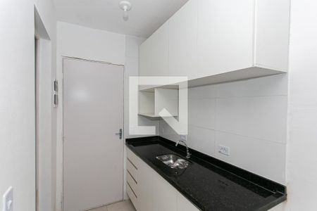 Cozinha de kitnet/studio para alugar com 1 quarto, 22m² em Cidade Mãe do Céu, São Paulo