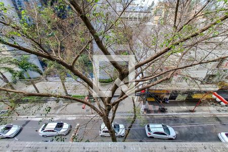 Vista Sala de apartamento à venda com 3 quartos, 110m² em Liberdade, São Paulo