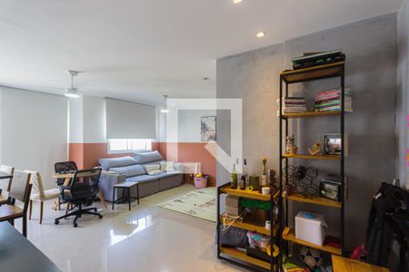 Sala de apartamento para alugar com 1 quarto, 65m² em Barra da Tijuca, Rio de Janeiro