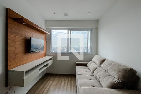 Sala e Cozinha de apartamento à venda com 2 quartos, 38m² em Quarta Parada, São Paulo