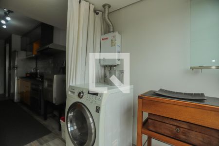Studio à venda com 70m², 1 quarto e 2 vagasÁrea de Serviço