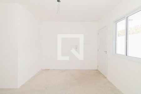 Sala e Cozinha de casa de condomínio à venda com 2 quartos, 40m² em Vila Isolina Mazzei, São Paulo