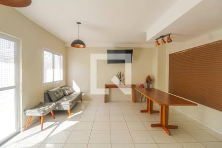 Apartamento para alugar com 28m², 1 quarto e sem vaga Apartamento para alugar com 28m², 1 quarto e sem vagaÁrea comum - Salão de festas