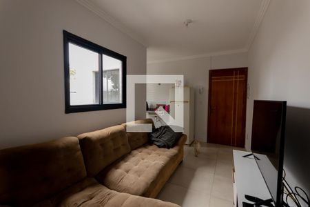 Sala de apartamento à venda com 2 quartos, 84m² em Jardim Utinga, Santo André