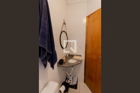 Banheiro de apartamento à venda com 2 quartos, 84m² em Jardim Utinga, Santo André