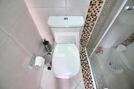 Banheiro Social de apartamento à venda com 1 quarto, 45m² em Demarchi, São Bernardo do Campo