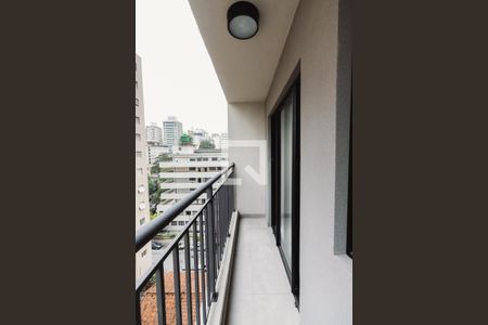 Varanda de kitnet/studio para alugar com 1 quarto, 24m² em Perdizes, São Paulo
