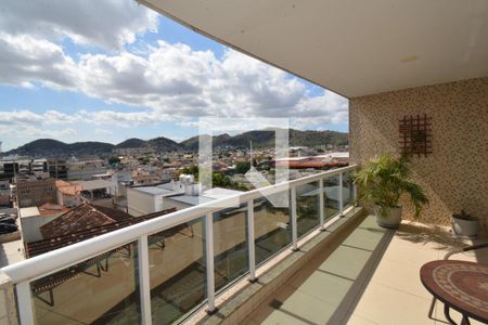 Varanda da Sala de apartamento à venda com 3 quartos, 163m² em Vicente de Carvalho, Rio de Janeiro